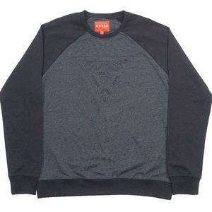 Guess Embossed Logo Sweatshirt